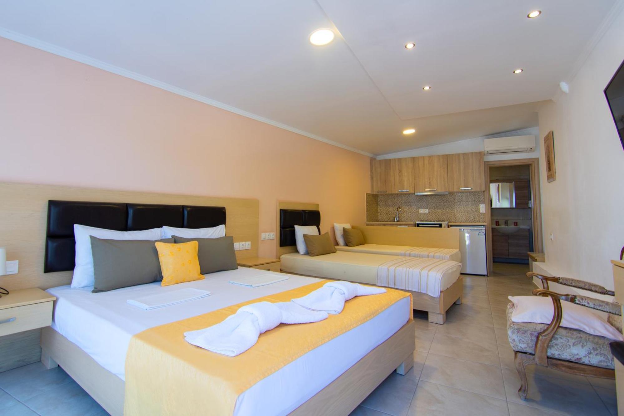 Hotelsunnybeachgr Pérdika Exterior foto